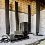 LG DVD Home Cinema Surround Sound Speaker System Complete
