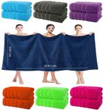 2X Extra Large  Super Jumbo Bath Sheet Towel 100% Egyptian Cotton XL Bath Sheets