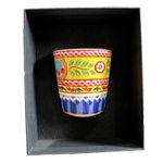 Dolce & Gabbana Porcelain Mug Glass Cup With Box Classic Print Collectible