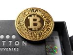 Bitcoin Gold Coin Rare Souvenir Gift | Display Case | Only 5k made | BTC Coin