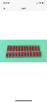 AAE Arizona Archery Enterprises PlastiNocks - 9/32" Ruby Red - 2 Dozen (C2)