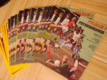 FULHAM HOME PROGRAMMES 1976/77=ANY 5 FOR £8.00 OR CHOICE MENU=ALL MINT=FREE POST