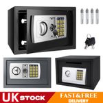 Safe Large Digital High Security Electronic Steel Home Cash Money Safety Box UK 