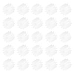 50 Pcs Plastic Gears 12 Teeth 122A Plastic Motor Gear (White, Module 0.5)