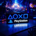 3D Printed Play Station Led Light Box Gaming Desk Light USB Gift Display PS game