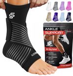 Sleeve Stars Ankle Brace for Women & Men, Ankle Wrap for Sprained Ankle medium