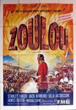 ZULU - BAKER / CAINE - ORIGINAL LARGE FRENCH MOVIE POSTER