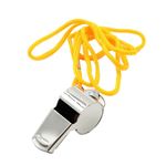 3Pcs Loud Survival Whistles Stainless Steel Emergency Whistles for Outdoor Use