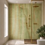 Green Gloss PVC Wall Panel 1000x2400mm Tongue & Groove Cladding