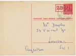 SWITZERLAND / NATO "GENÈVE 10 / NATIONS UNIES" Large K1 1948 GA VARIETY Reclining WZ