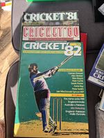 Test Cricket Programes 1980, 81 And 82