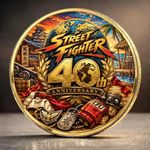 Street Fighter 40th Anniversary Commemorative Coin