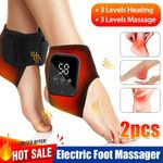 2PCS Foot Renew Massager for Neuropathy, 3-in-1 Cordless Foot and Ankle Massager