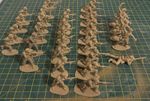Vintage Airfix 1/32 German Africa Korps Multipose Figures x 31