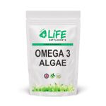 Omega 3 Vegan 500mg Capsules Algae Supplement Plant Based Natural Clean EPA DHA