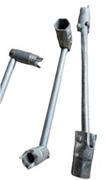 Priory Anti-Tamper Security Coupler Fencing Tri Pin Scaffold Spanner Lockable