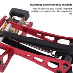 Red Ratchet Style Portable Bow Press Aluminum Alloy Compound Bow Press String
