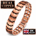 Quality Copper Double Row Magnetic Bracelet - 36 Strong Gauss Magnets