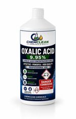 1 ltr Oxalic Solution 9.95% Wood Bleach , Varroa, HULL, RUST cleaner FREE POST