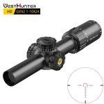 WestHunter HD GEN2 1-10X24 IR SFP LPVO Scope Wide Field of View Etched Glass