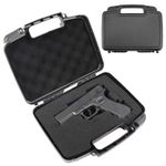 Glock Pistol Carry Case Compatible with BB Airsoft Pellet Guns Black Brand New