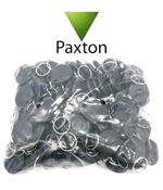 100 black paxton net2 compatible proximity key fobs 695-644 #00000