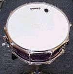 HighWood 14 Inch Purple Wood Snare Drum with Chrome Hardware
