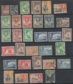 Gold Coast 1921-1948 SG87;89;120a/2a;124a;129a;135/40;142/4;146 MH + used CV £51
