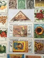 LIBYA 50 Used Postage Stamps For Collecting and Crafting