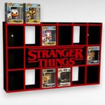 Display Shelf for Bitty Pop Stranger things themed 20 slots organizer