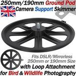 Ground Pod Camera Support Skimmer for Bird and Wildlife Photography Gimbal Head