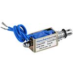 Heschen HS-0730B Push Pull Open Frame Solenoid DC 24V 5N 10mm Stroke