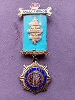 VINTAGE SILVER BUFFALOES MEDAL