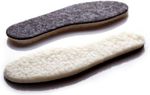 SHEEPSKIN INSOLES SOFT WARM THERMAL INNER FLEECE WOOL PAIR BOOTS SHOE SOLES UK