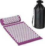Acupressure Mat & Pillow Set Massage Spike Relaxation with Carry Bag