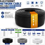 50-305M RJ45 Cat5e-Cat6 Ethernet Network IN/OUTDOOR FTP UTP Roll Cable Lead Lot