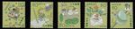 Japan 2025 Letter Writing Day 110Y Complete Used Set Sc# 4818 a-e