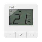Engo ZigBee/868MHz Smart Thermostat, battery, White