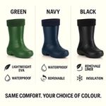 Womens Ladies Wellies Lightweight EVA Waterproof Durable Ankle Rainy BootsUK New