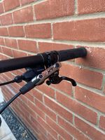 Shimano Deore XT Rear Brake, Silver Brake lever, has extra hose