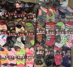48 PAIRS OF LADIES TRAINER SOCKS ASSORTED PATTERNS SIZE 4-8 WHOLESALE JOB LOT