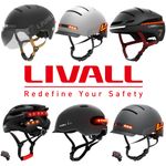 LIVALL Smart Cycle Helmet Range Cycling Bike Protective Gear Bluetooth Wireless
