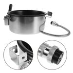 Aluminum Alloy 8 Ounce Popcorn Kettle Pot Nonstick Coating For Popcorn Machines