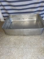 1 X Catering Roasting Tray Aluminium 40 Cm Long 30 Wide 9 Deep Restaurant Cafe