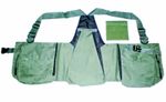 Falconry Vest, Hunting, Hawking, Bird Handling Codura Vest, (S & M)(Lime Green)