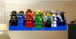 NINJAGO VINYL POSTER WALL ART LARGE 70CM WIDE