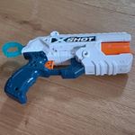 ZURU X-Shot Spring Powered Soft Dart Blaster Pistol with 6-Dart Cylinder