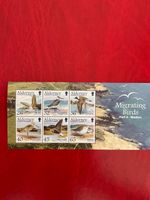 QE II STAMPS, ALDERNEY, MIGRATING BIRDS M/S, FREE POSTAGE