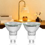 Candle Warmer Lamp Bulb MR16 GU10 50W 230V Dimmable, 500LM Warm White 