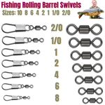 Snap Link Swivel Carp Pike Sea Fishing Barrel – Quick Change Swivel - UK POST